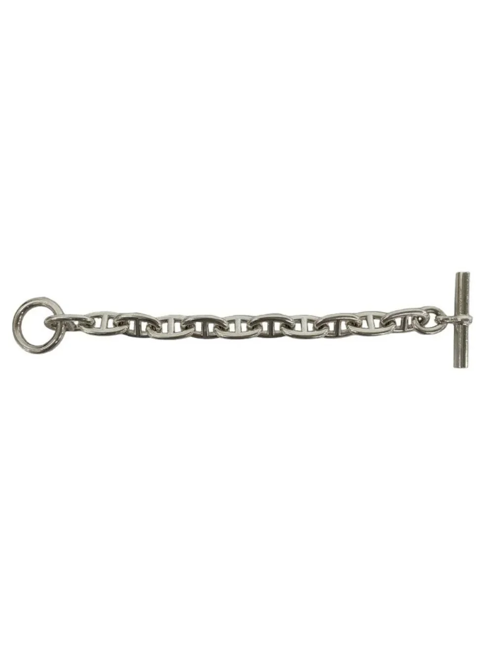 Hermes Chaine D'ancre TGM 11 Koma Blur 925 Sterling Silver Accessory Sally